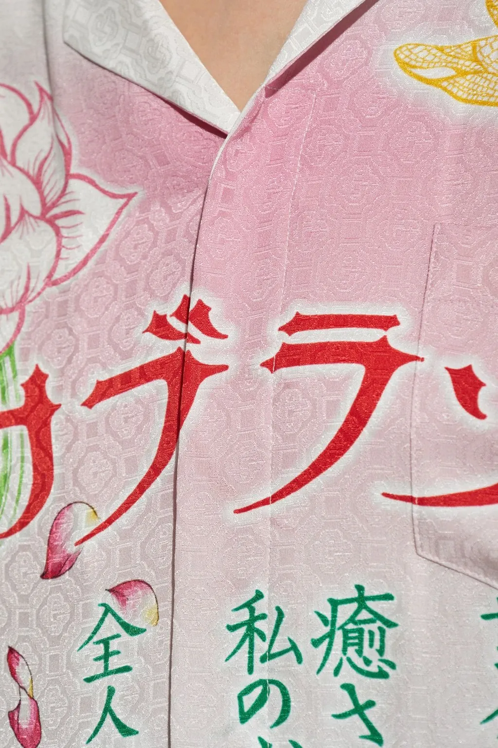 Dragonfly Motif Printed Shirt