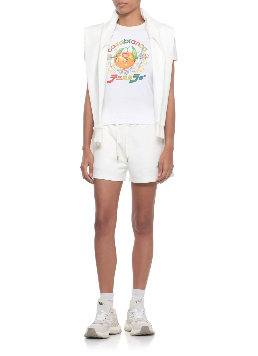Orange Mascot Sweatshorts