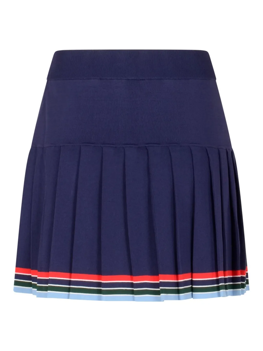 Baseball Pleated Skirt