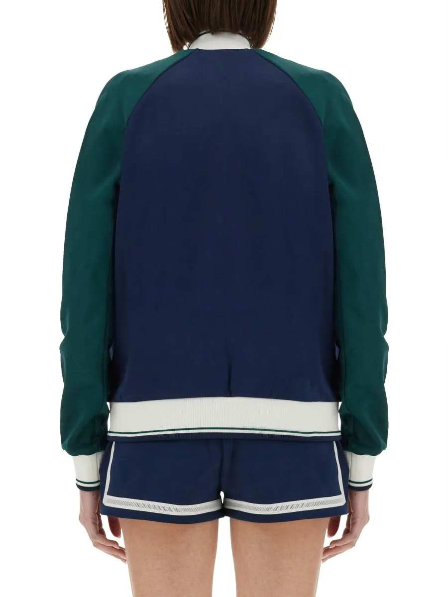 Track Mesh Stripe Jacket