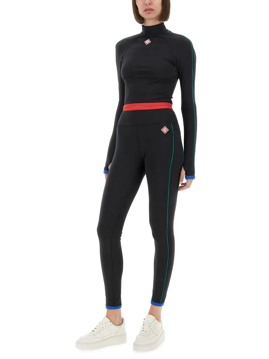 Turtleneck Sports Top