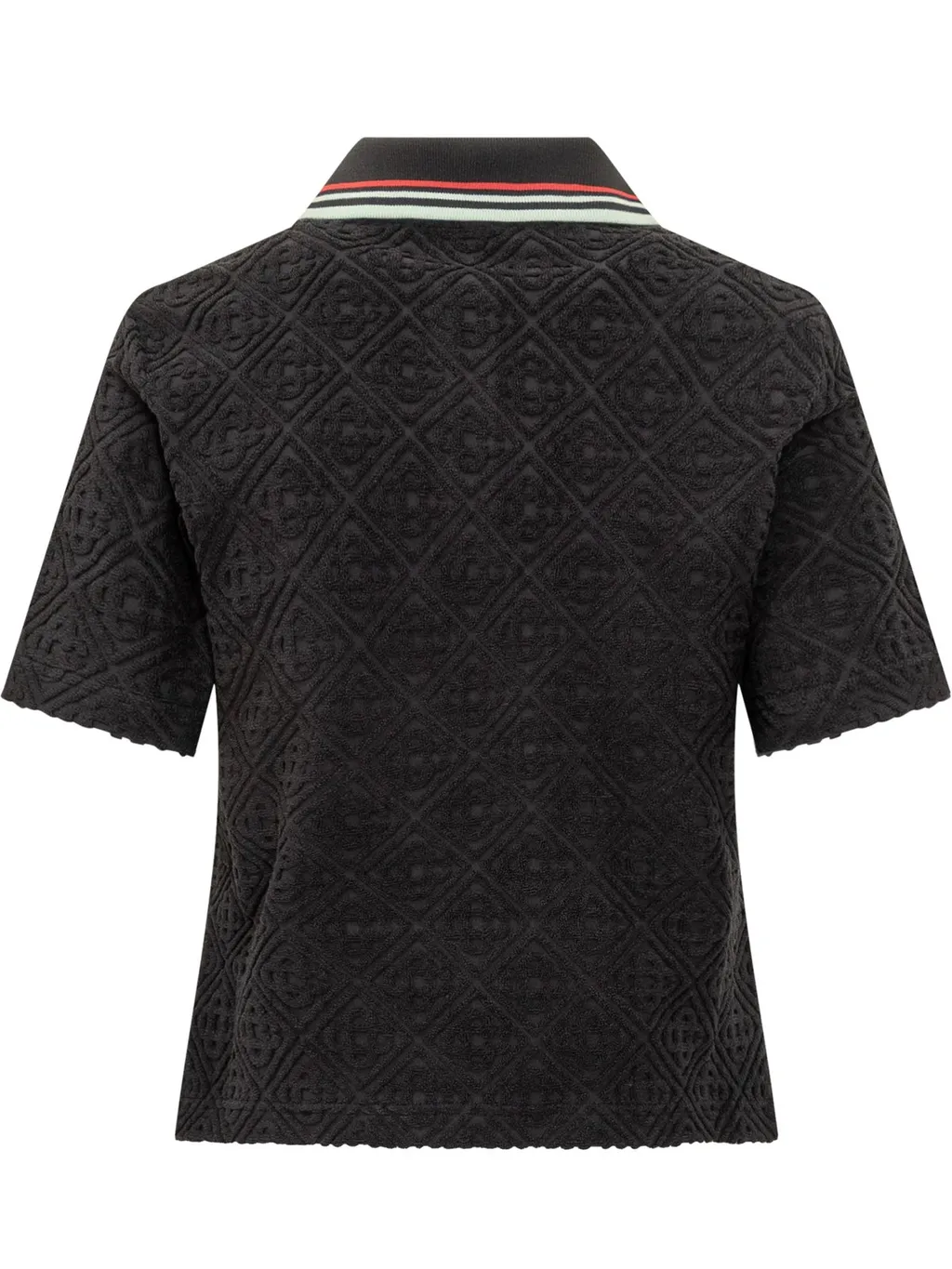 Monogram Jacquard Towelling Polo Shirt