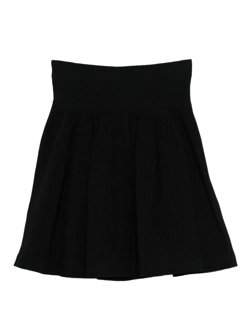 Textured Pintuck Mini Skirt