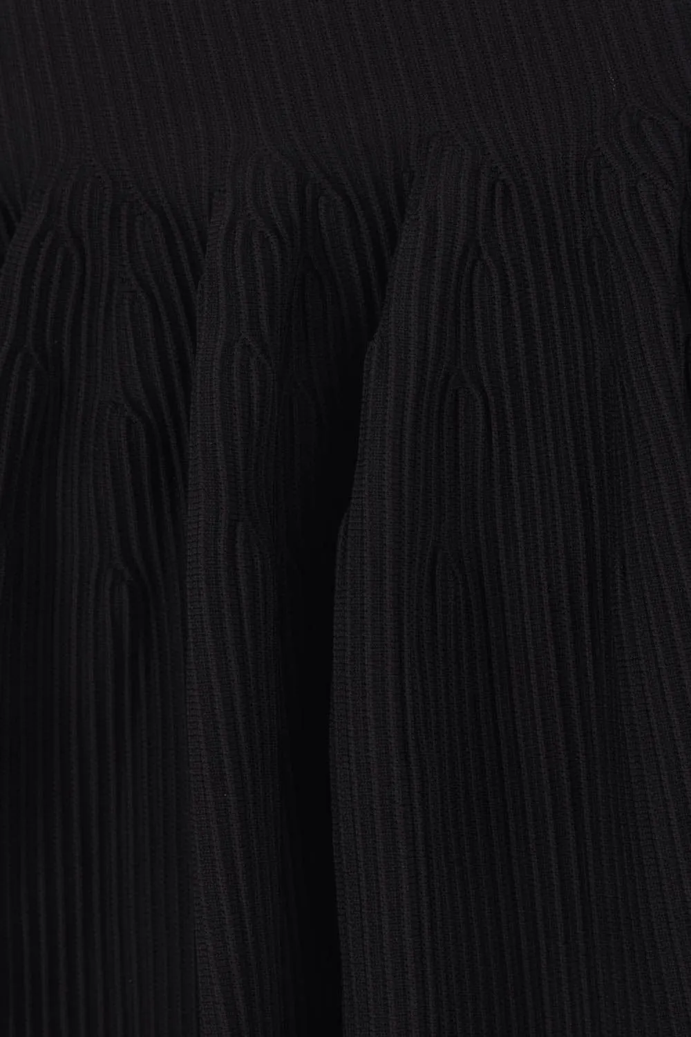 Textured Pintuck Mini Skirt