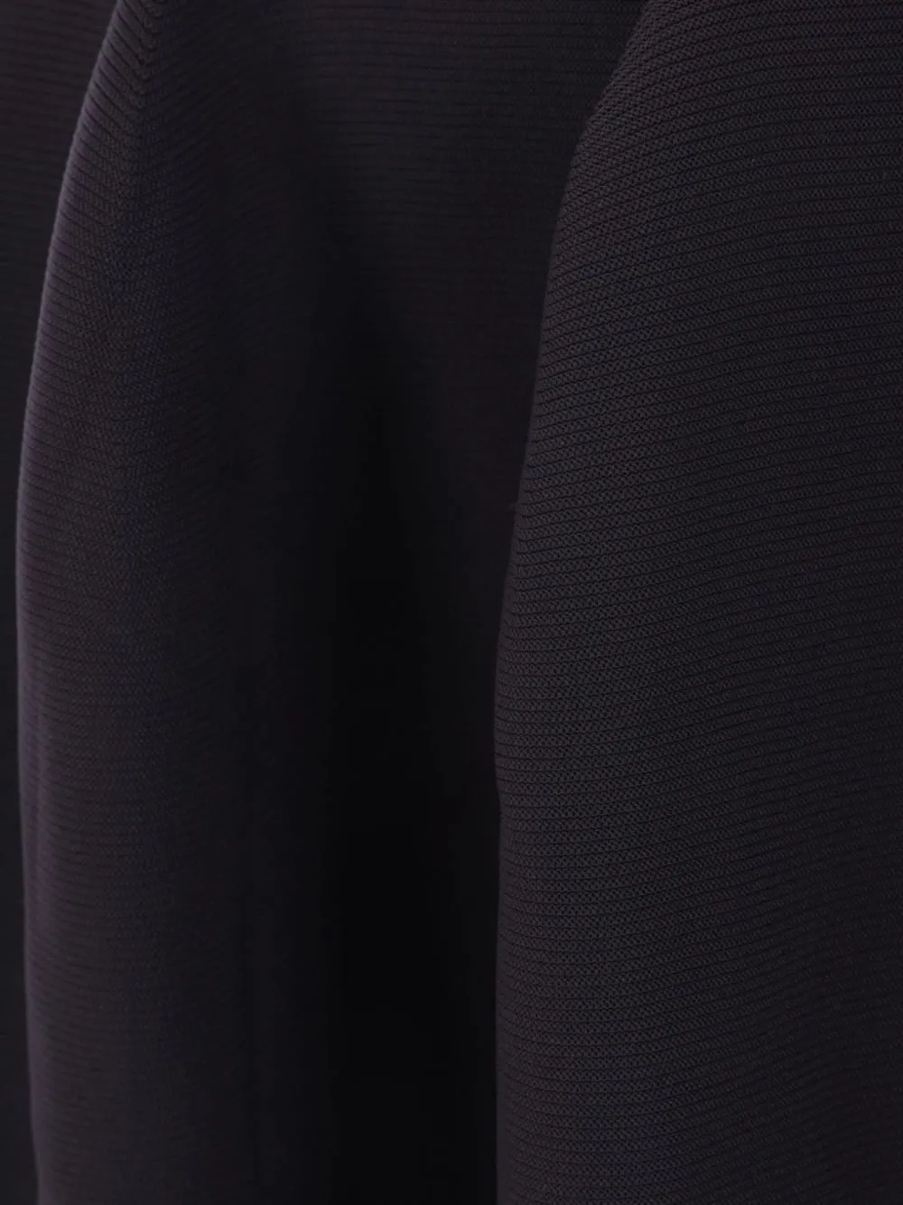 Ribbed Knit Midi Skirt