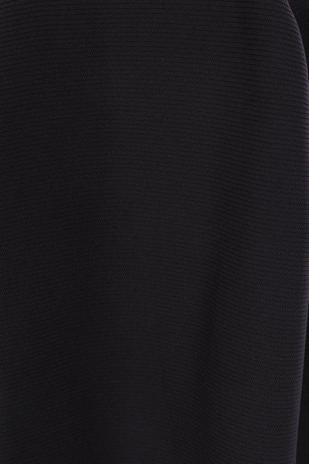 Ribbed Knit Midi Skirt