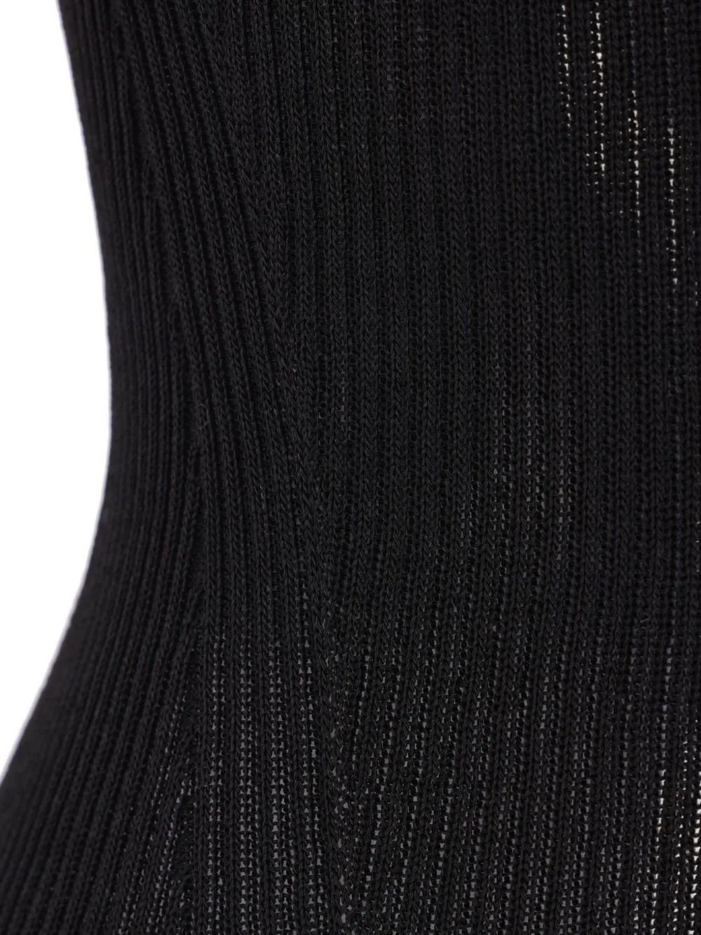 Ribbed Bell-Sleeve Knitwear