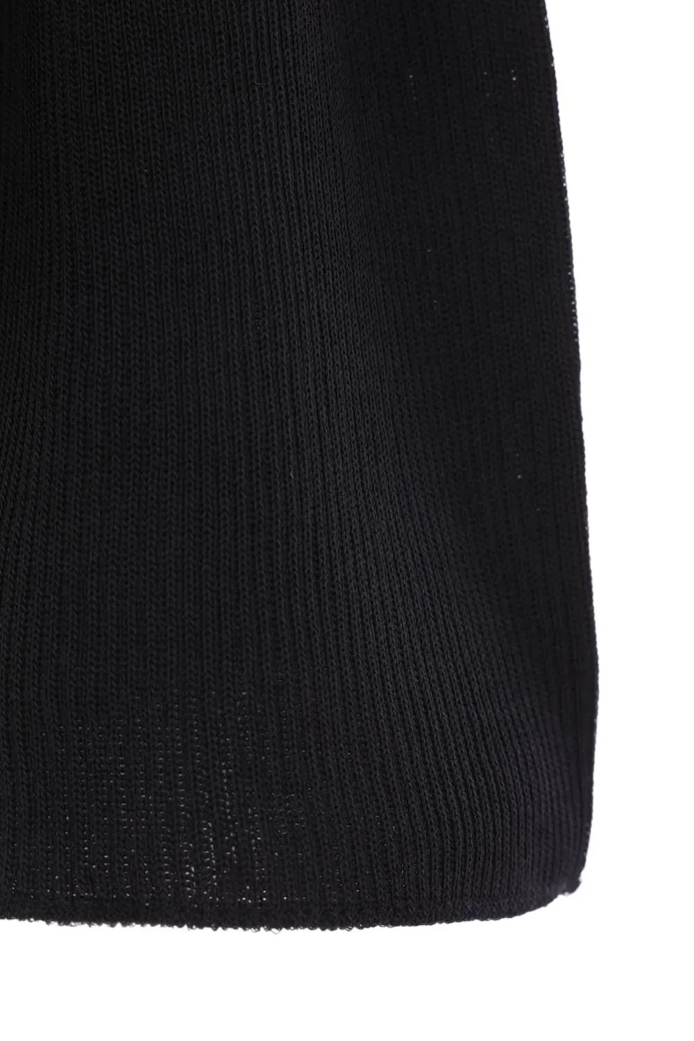 Ribbed Bell-Sleeve Knitwear