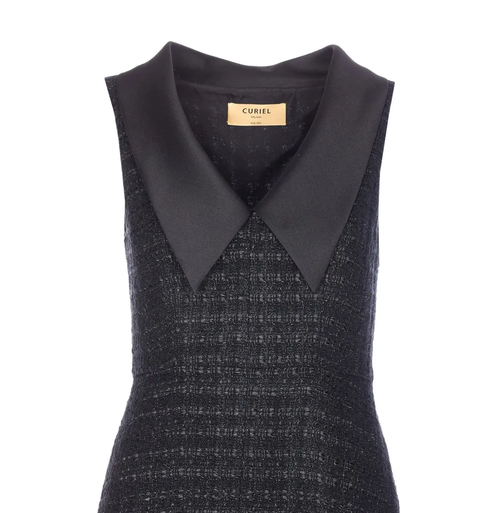 Boucle Sleeveless Dress