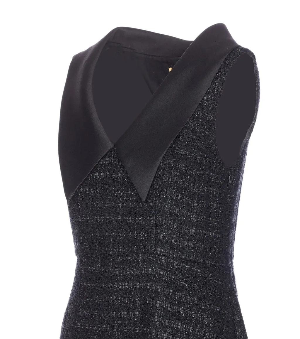 Boucle Sleeveless Dress