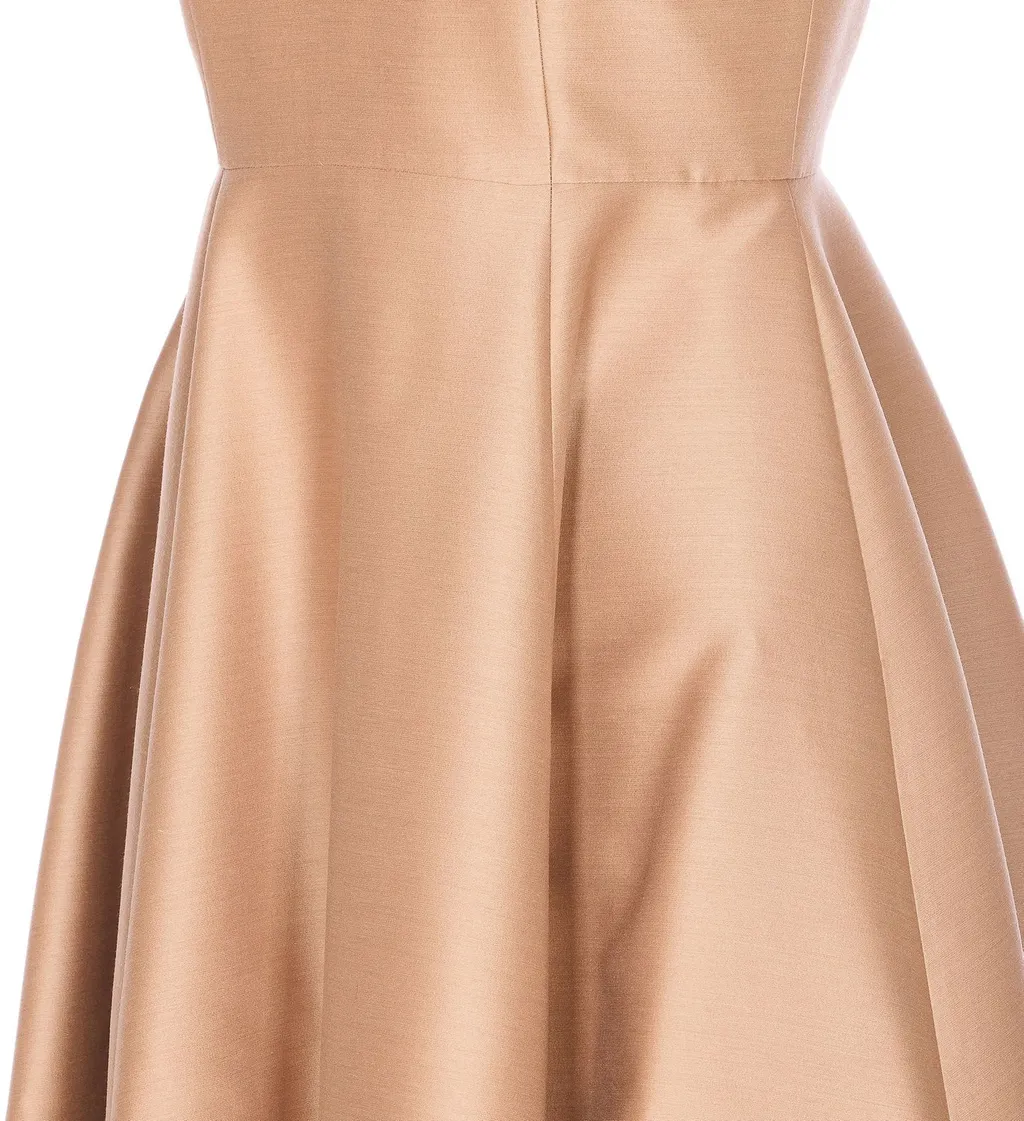 Sleeveless V-Neck Midi Dress
