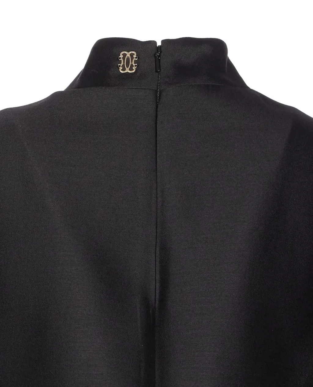 Zip-Back Midi Dress