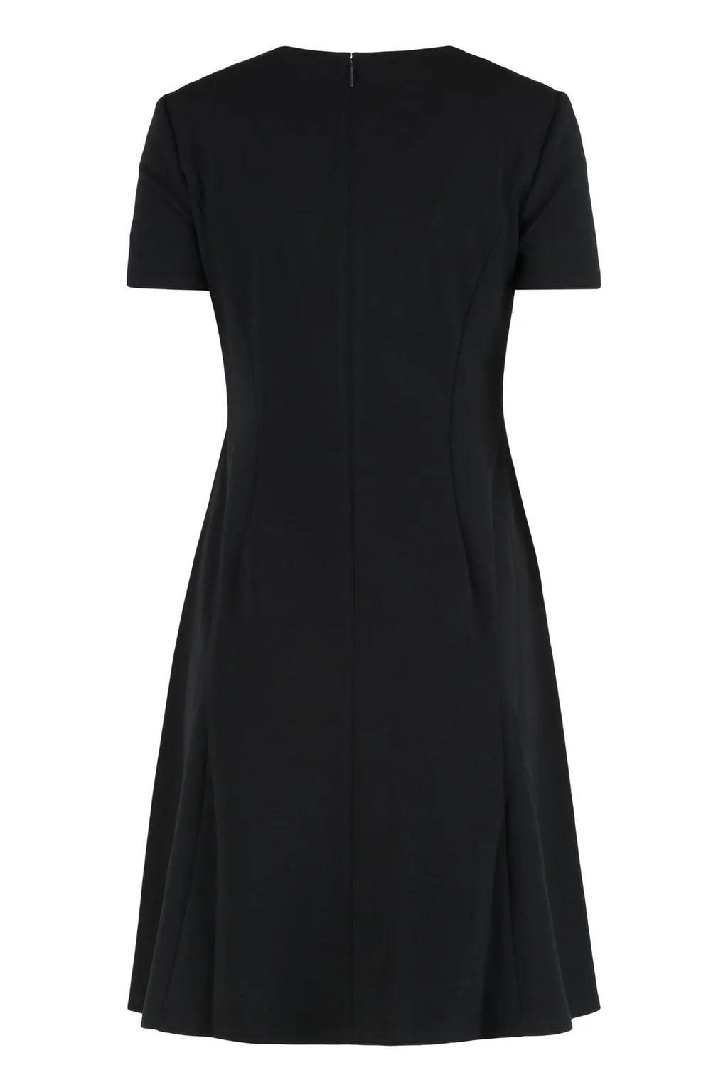 Crepe Mini Dress