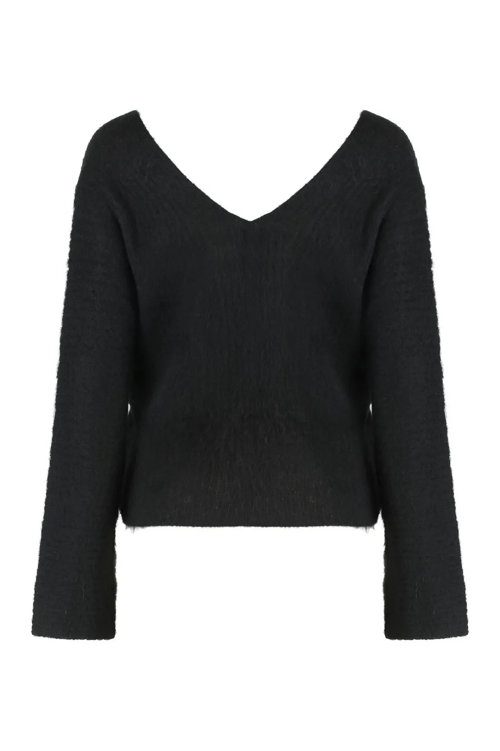 Buttoned V-Neck Cardigan