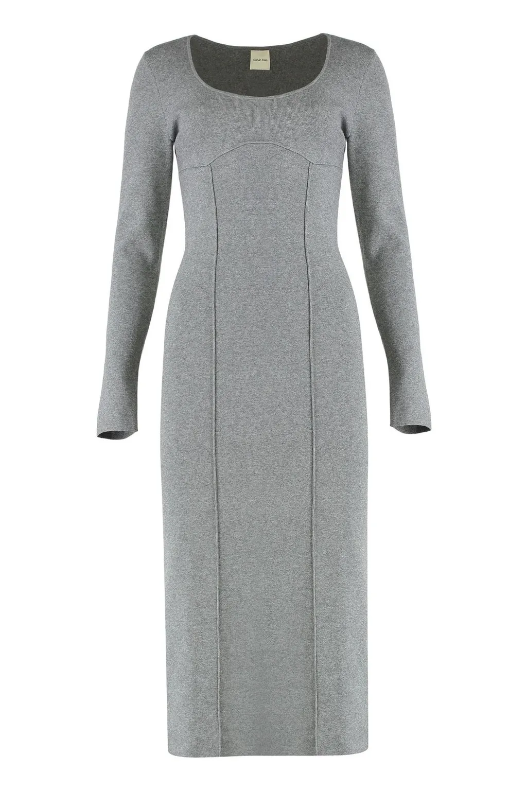 Fitted Midi Dress