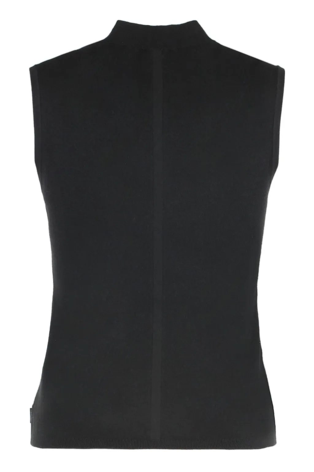 Mock Neck Sleeveless Top