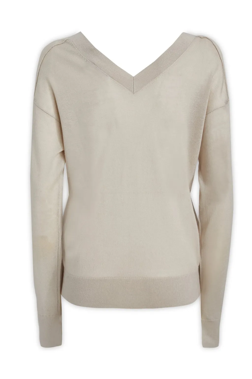 V-Neck Long Sleeved Jumper