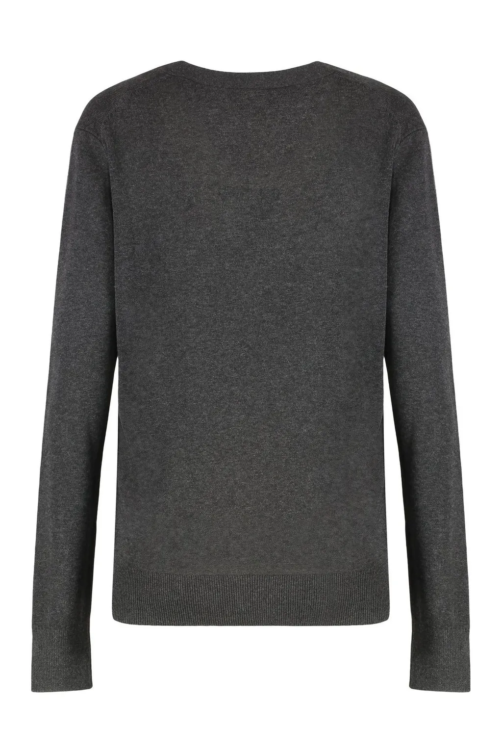Ribbed Viscose Cardigan