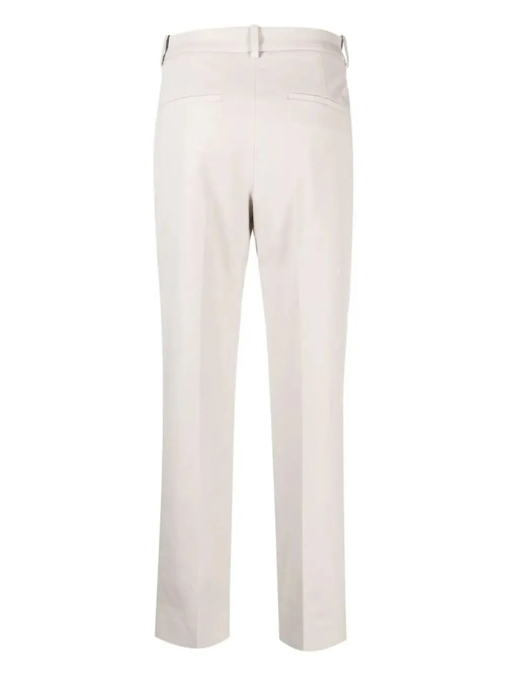 Stretch Gabardine Ankle Pants