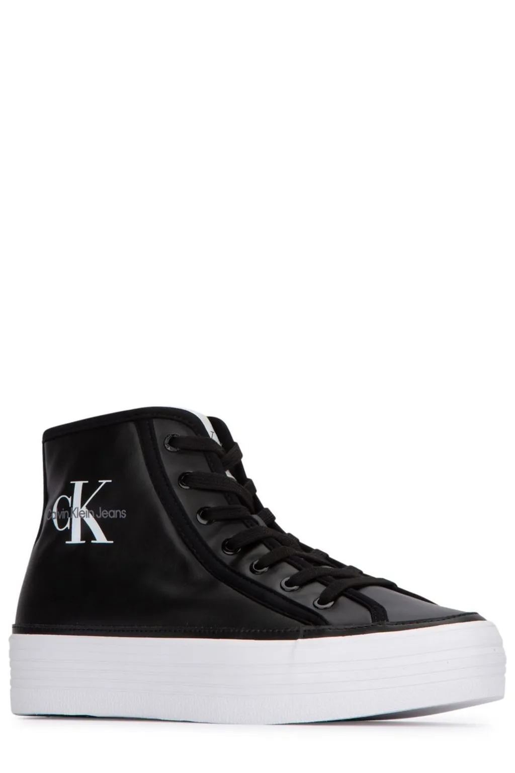 High-Top Logo Sneakers
