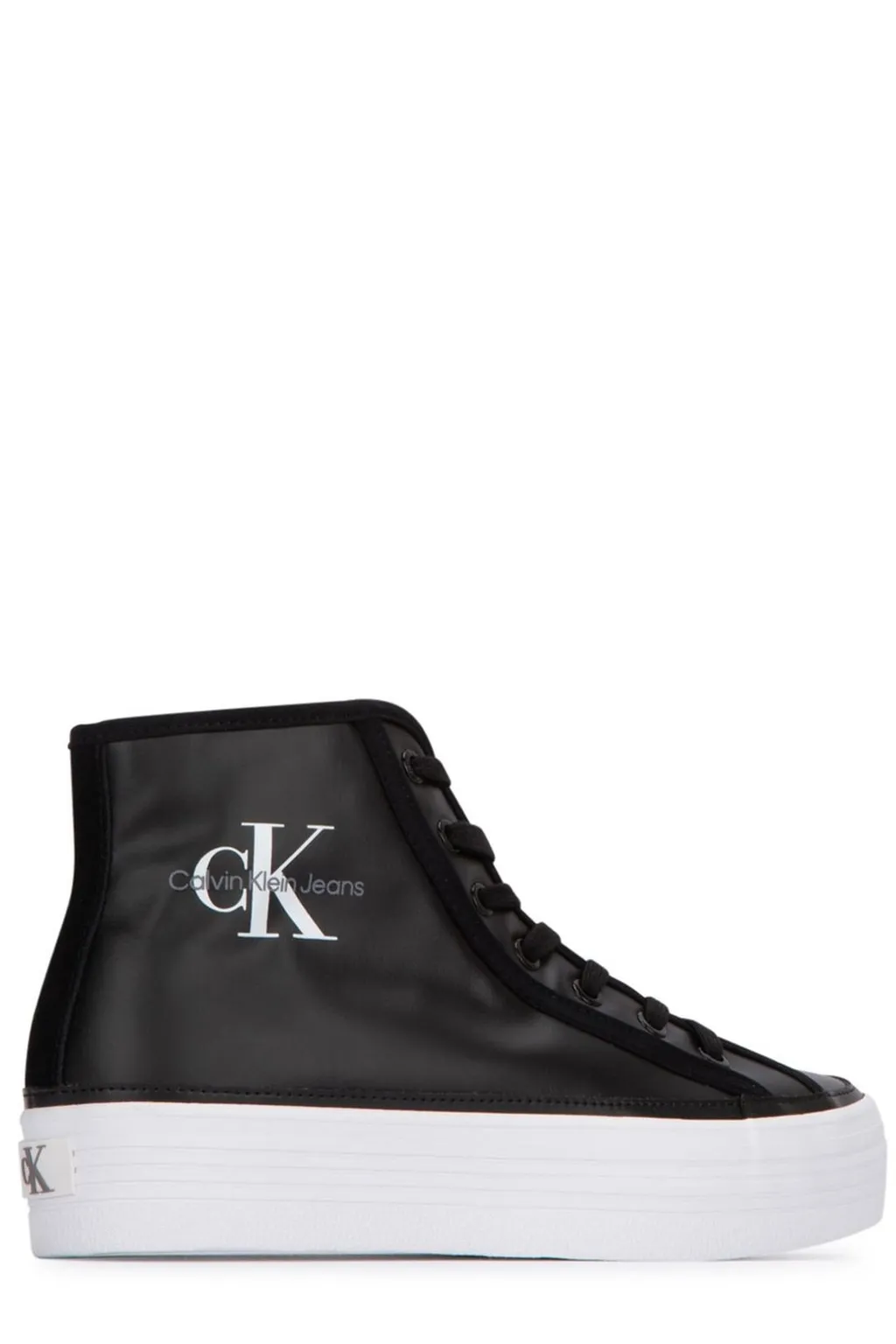 High-Top Logo Sneakers