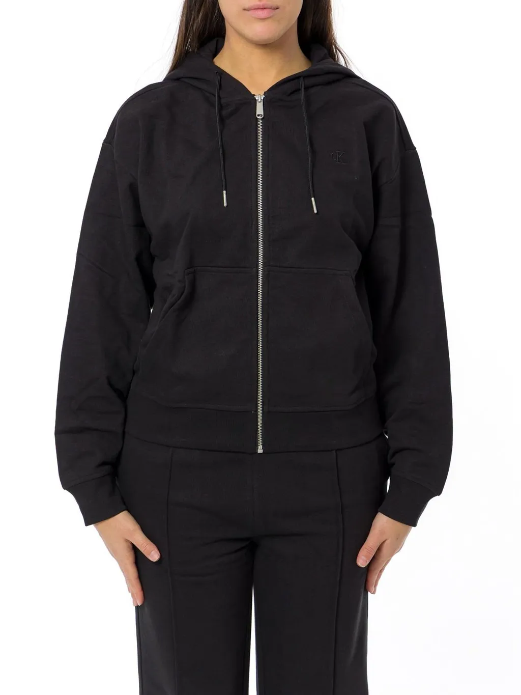 Terry Zip Up Hoodie