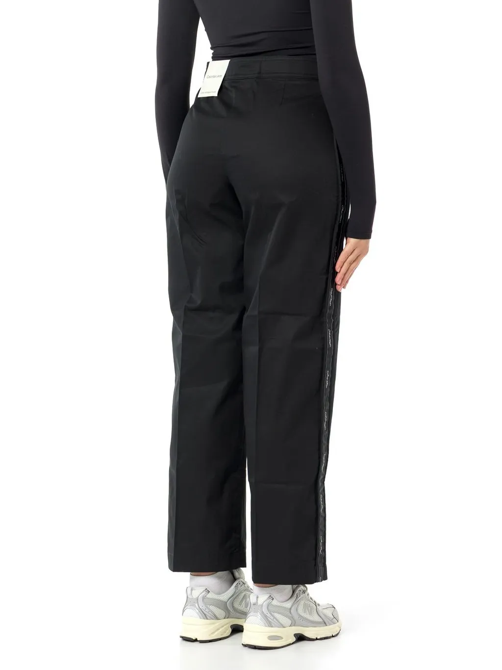 Twill Logo Tape Trousers