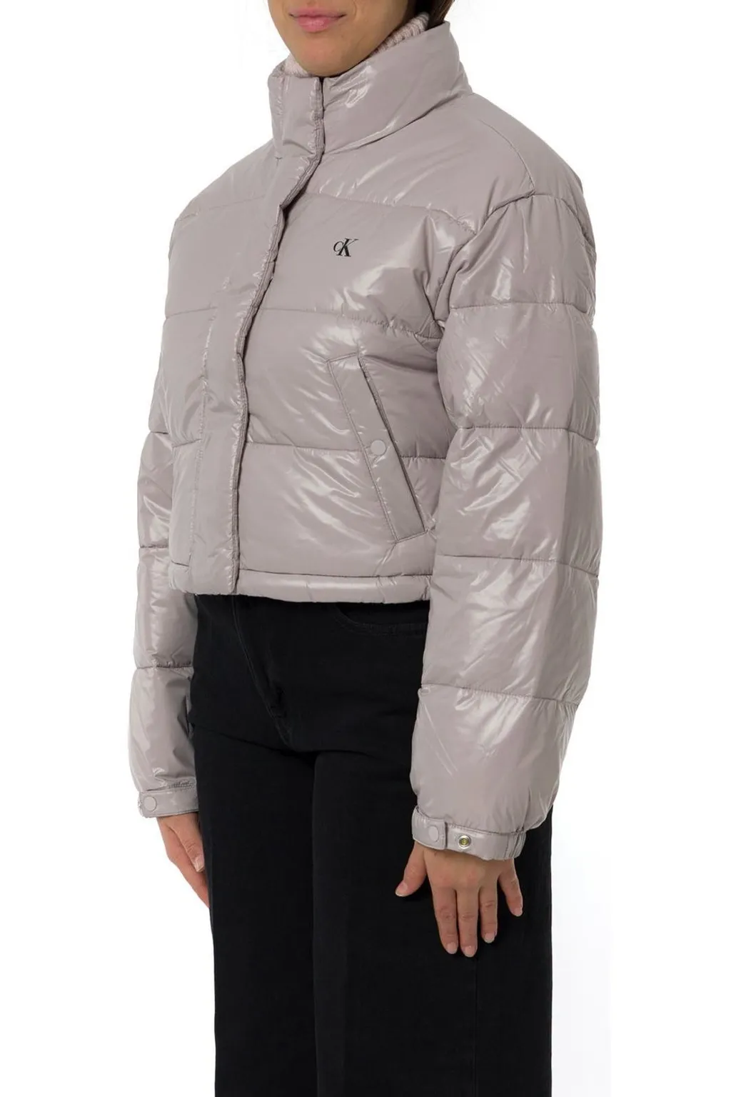 Shine Crop Puffer Coat