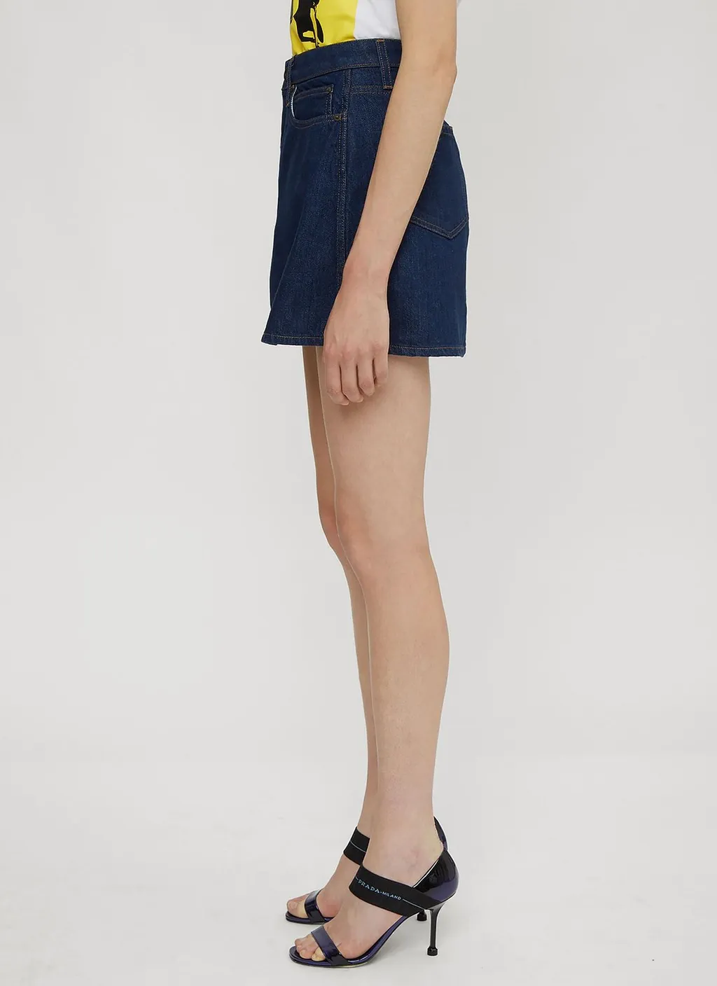 Denim Mini Skirt