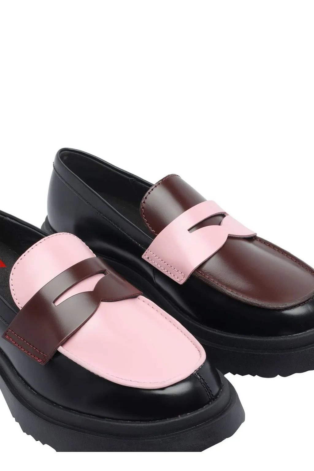 Twins Colour-Block Loafers
