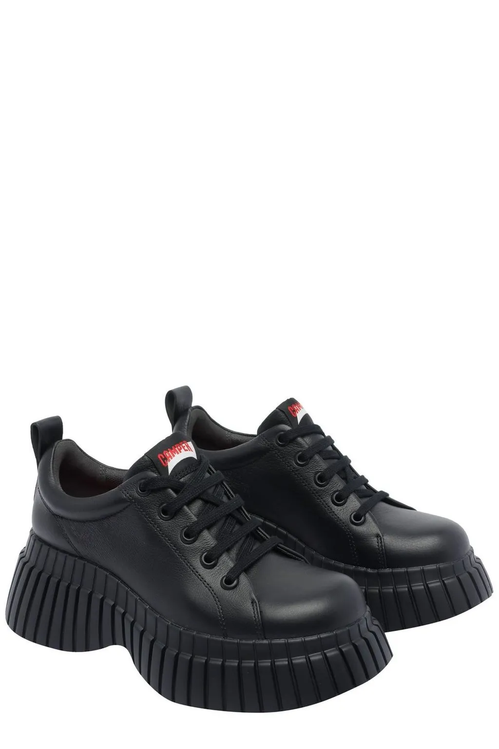 Pix Bcn Platform Lace-Up Sneakers