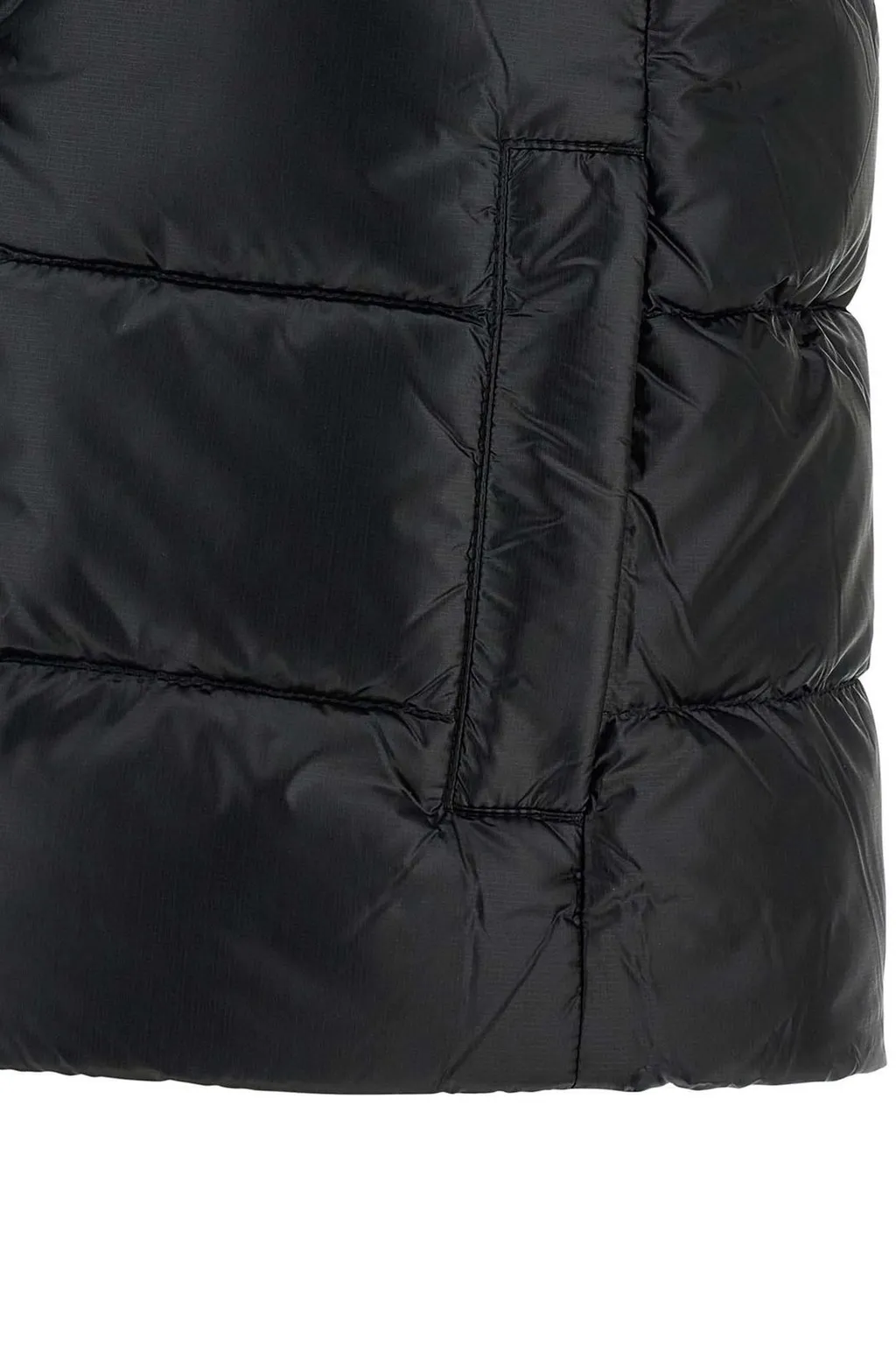 Logo Patch Zip-Up Padded Gilet
