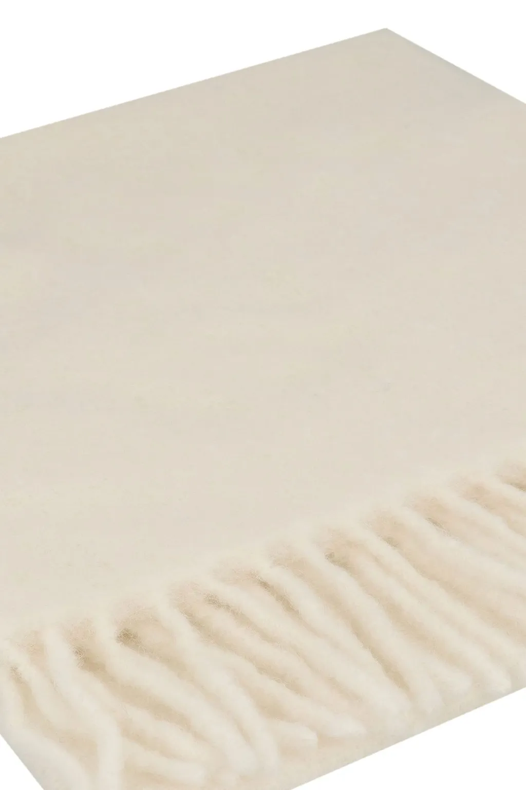 Brushed Effect Fringed Scarf
