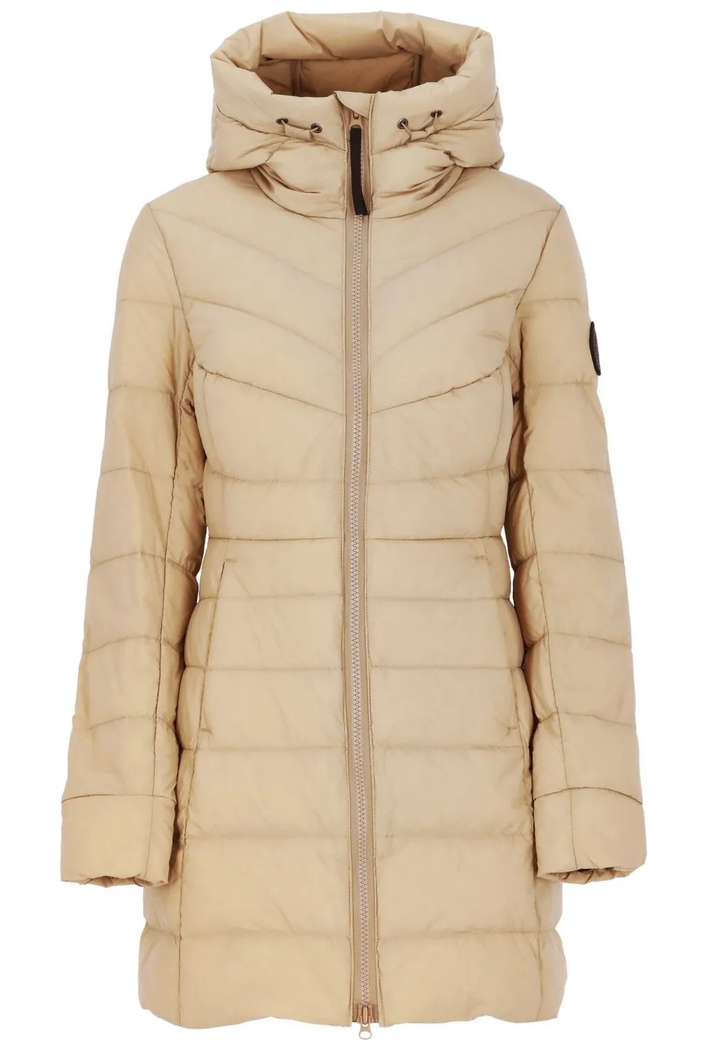 Clair Zip-Up Down Jacket