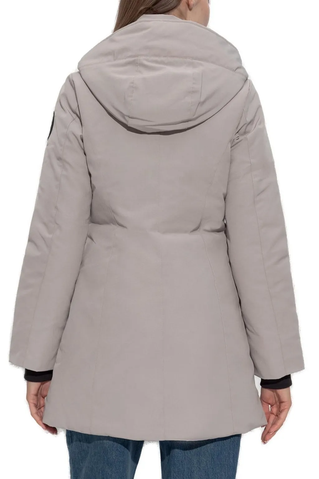Logo Patch Hooded Jacket