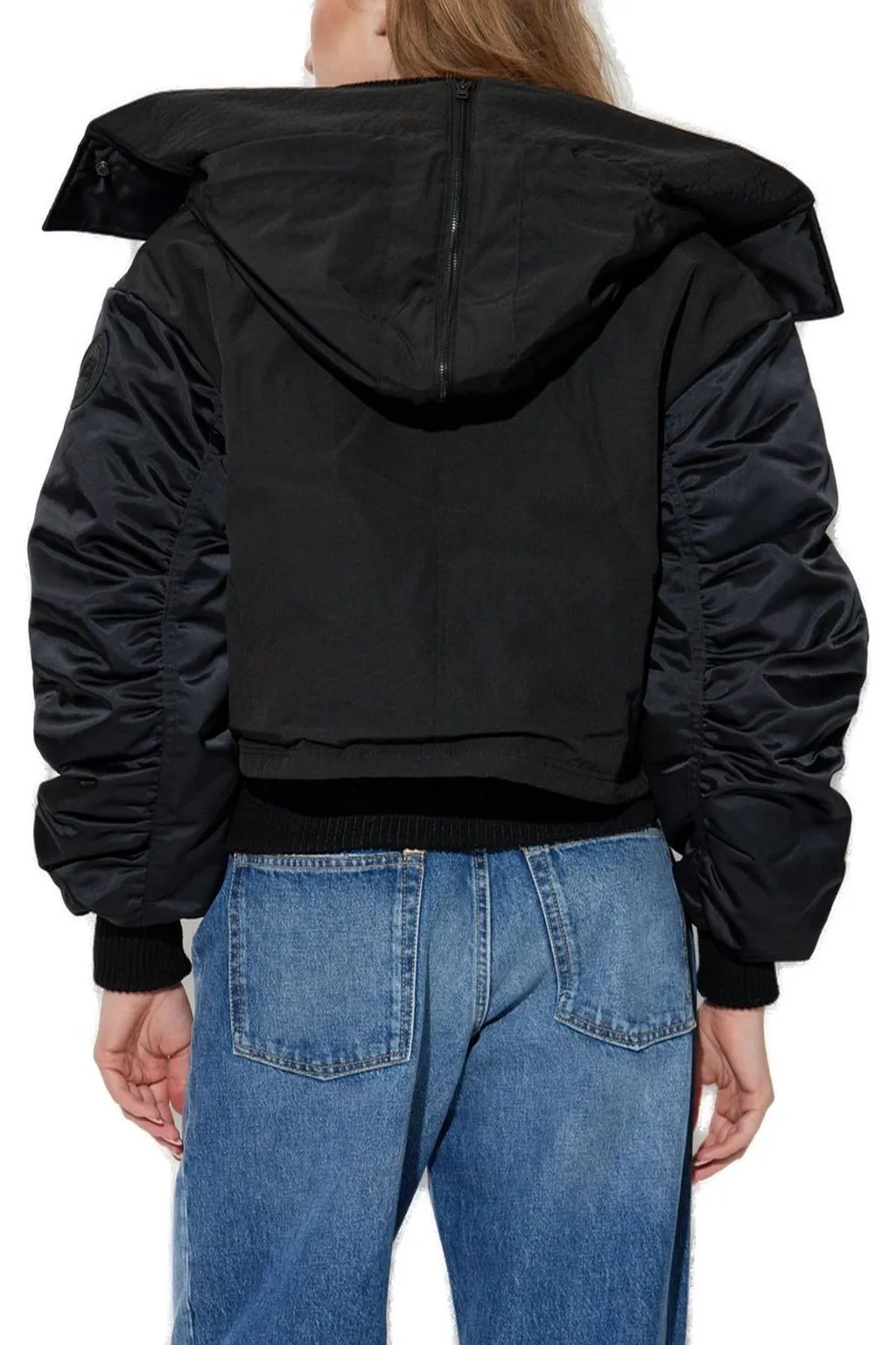 Cropped Hooded Jacket