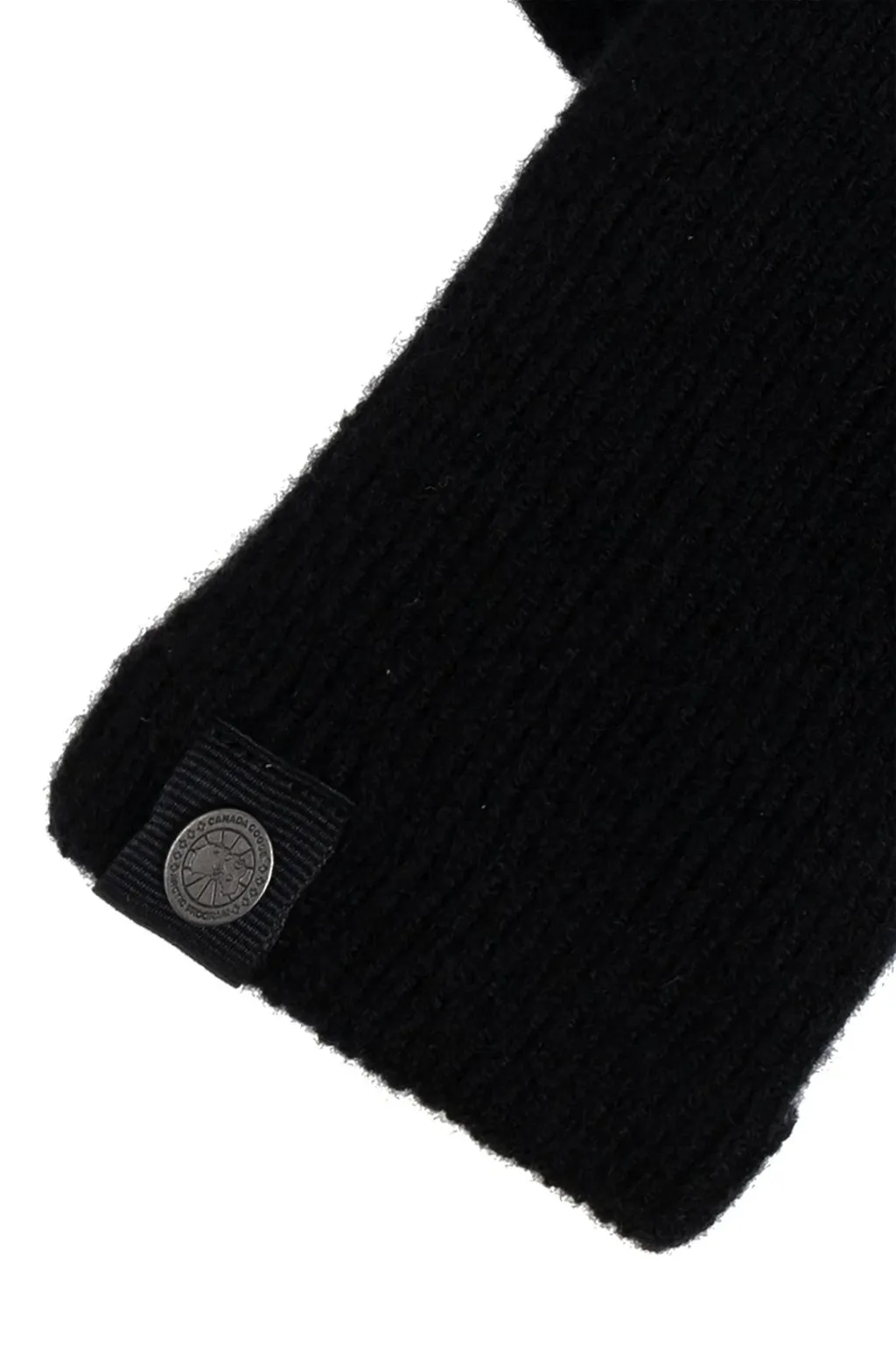 Logo-Patch Knitted Gloves