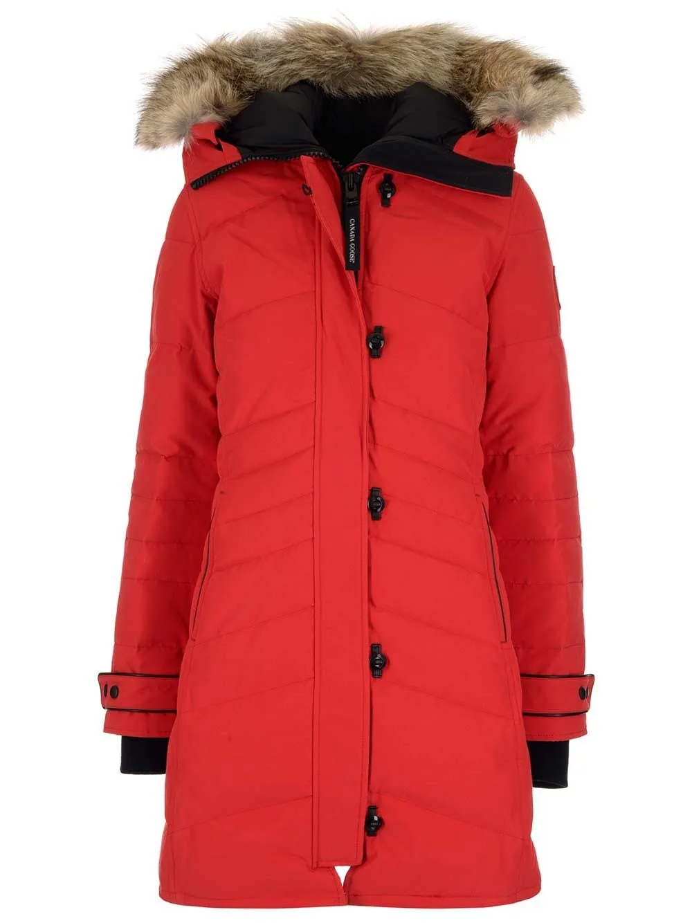 Lorette Logo Patch Parka