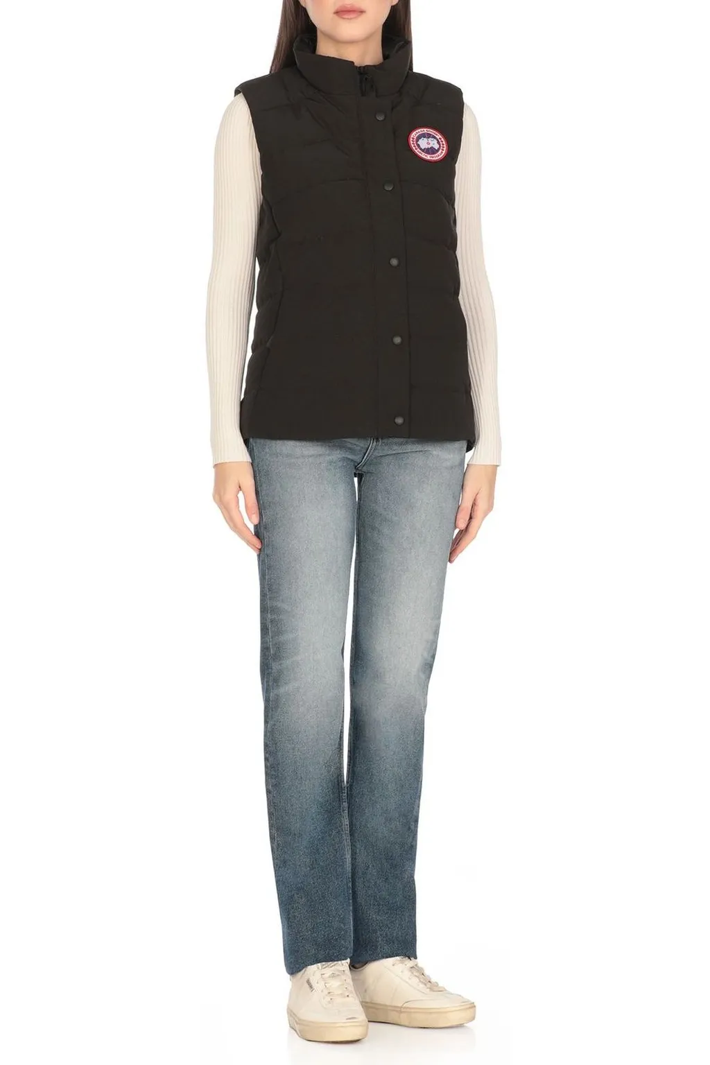 Zip-Up Padded Vest