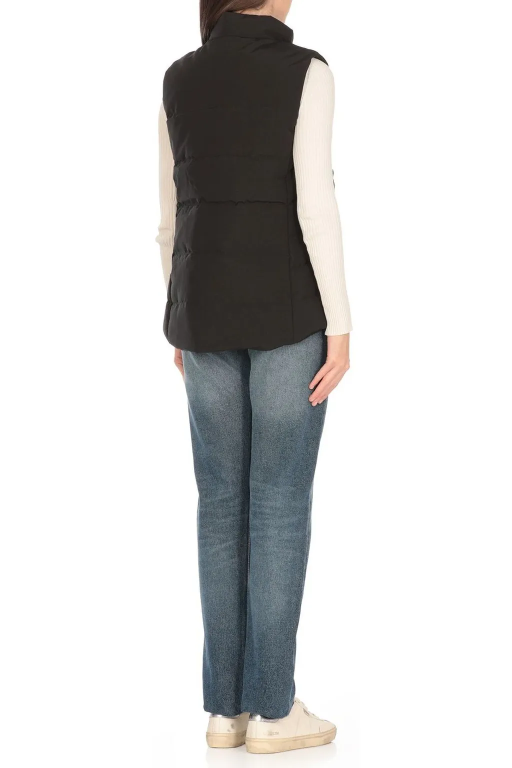 Zip-Up Padded Vest