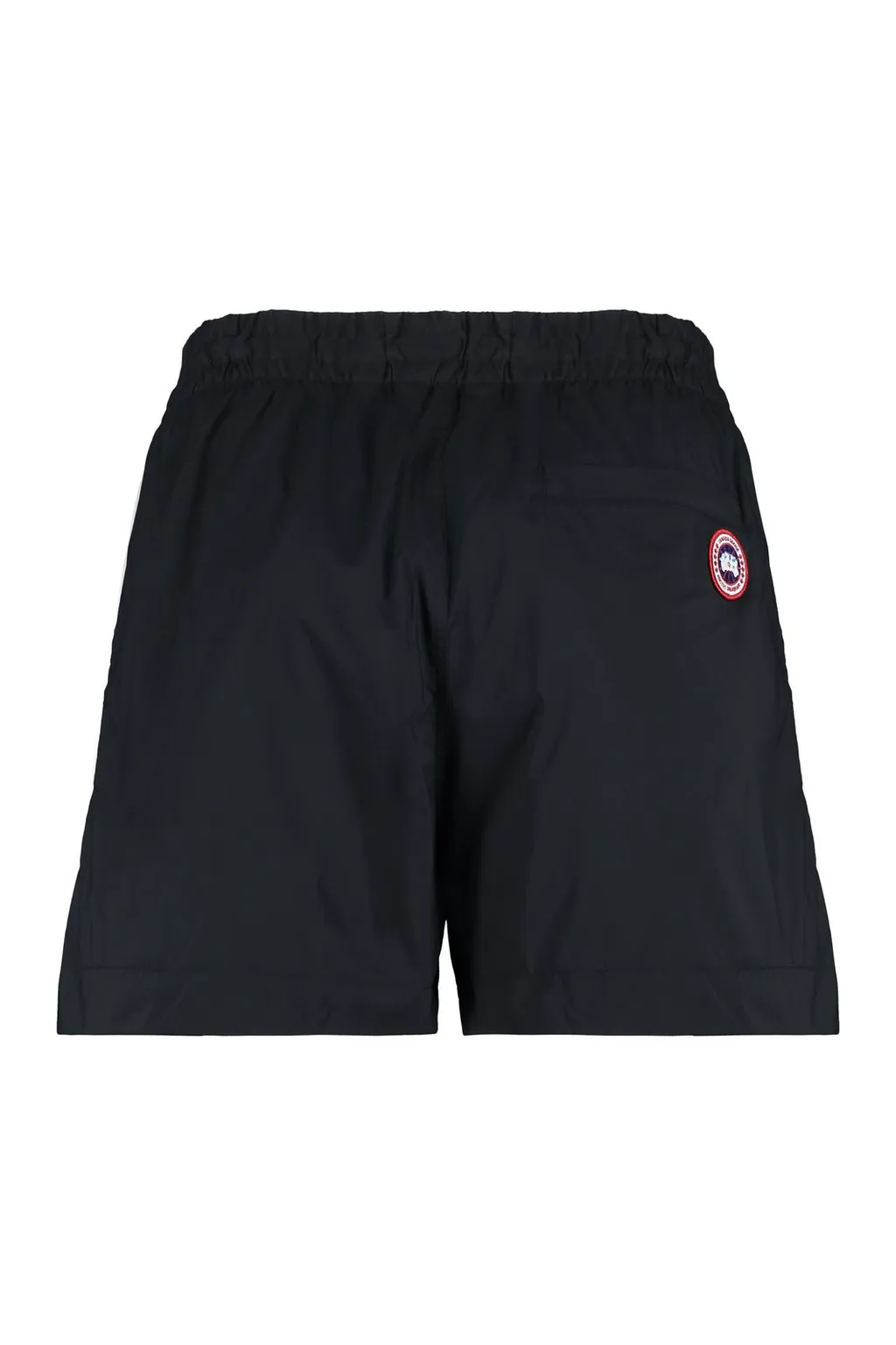 Logo-Patch Drawstring Shorts