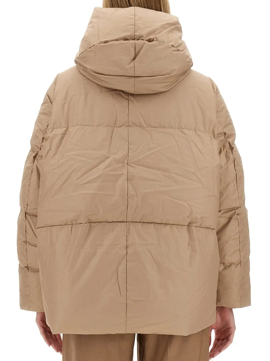 Logo Patch Zip-Up Jacket