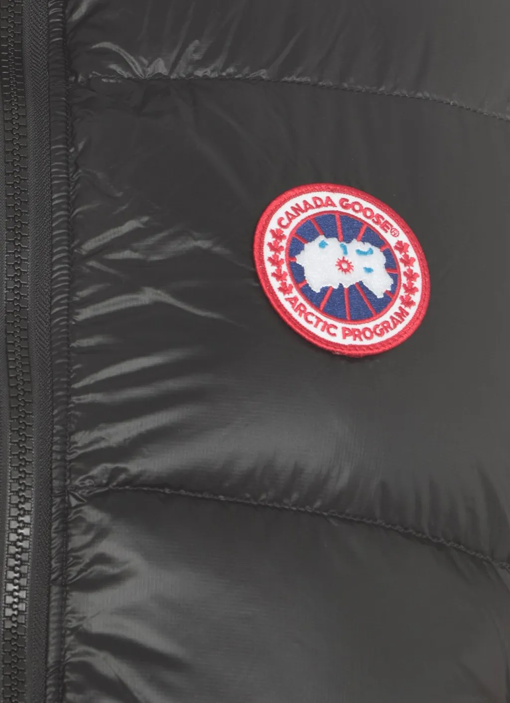 Cypress Logo-Patch Zipped Puffer Gilet
