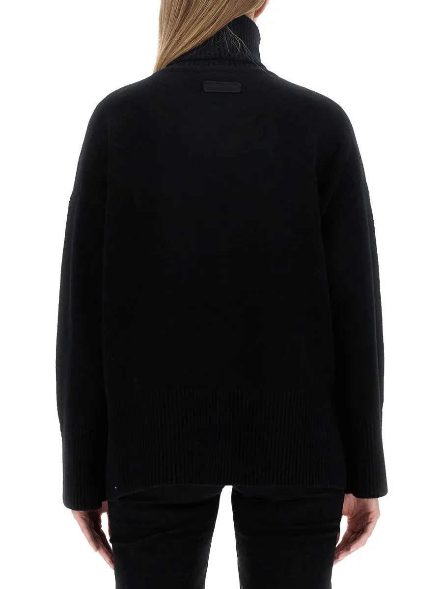 Turtleneck Knit Sweater