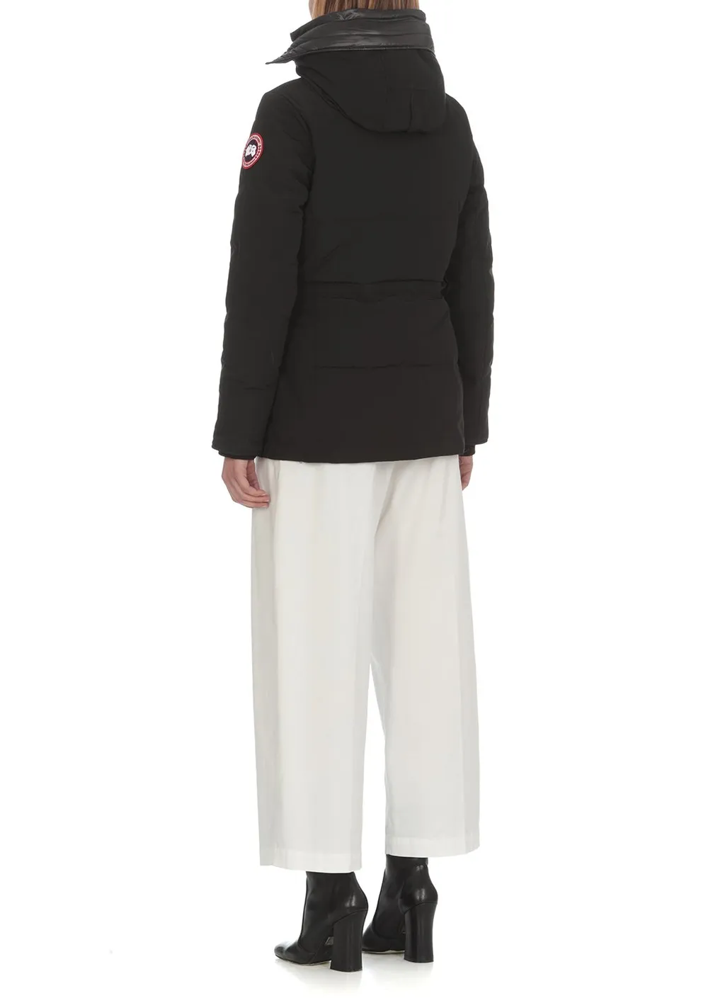 Chelsea Front-Zip Hooded Parka