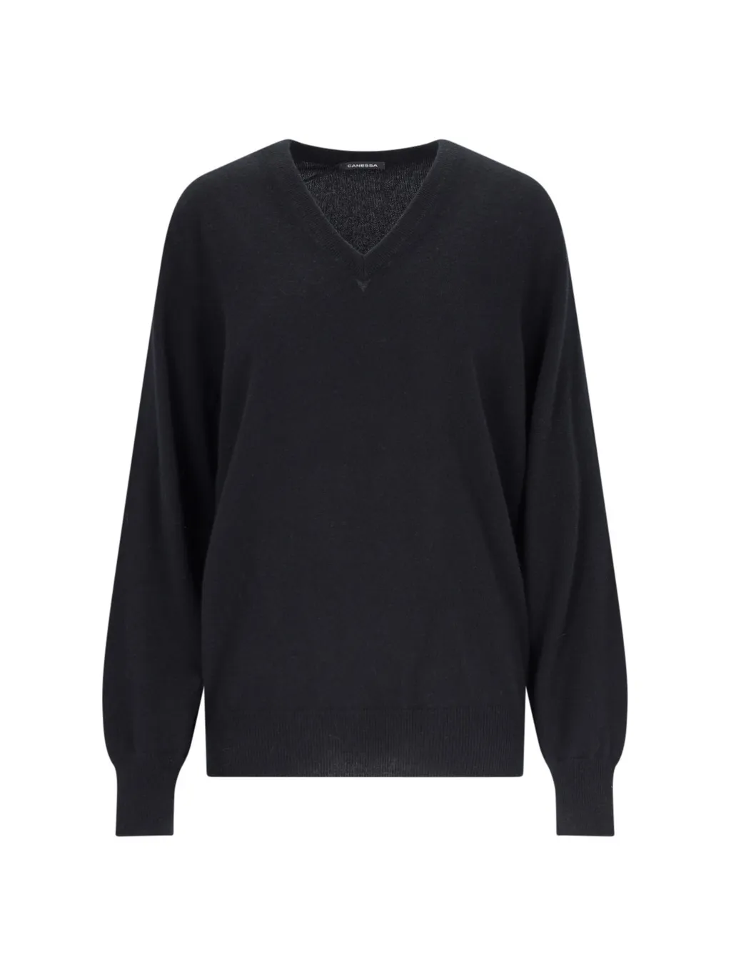 V-Neck Knit Sweater
