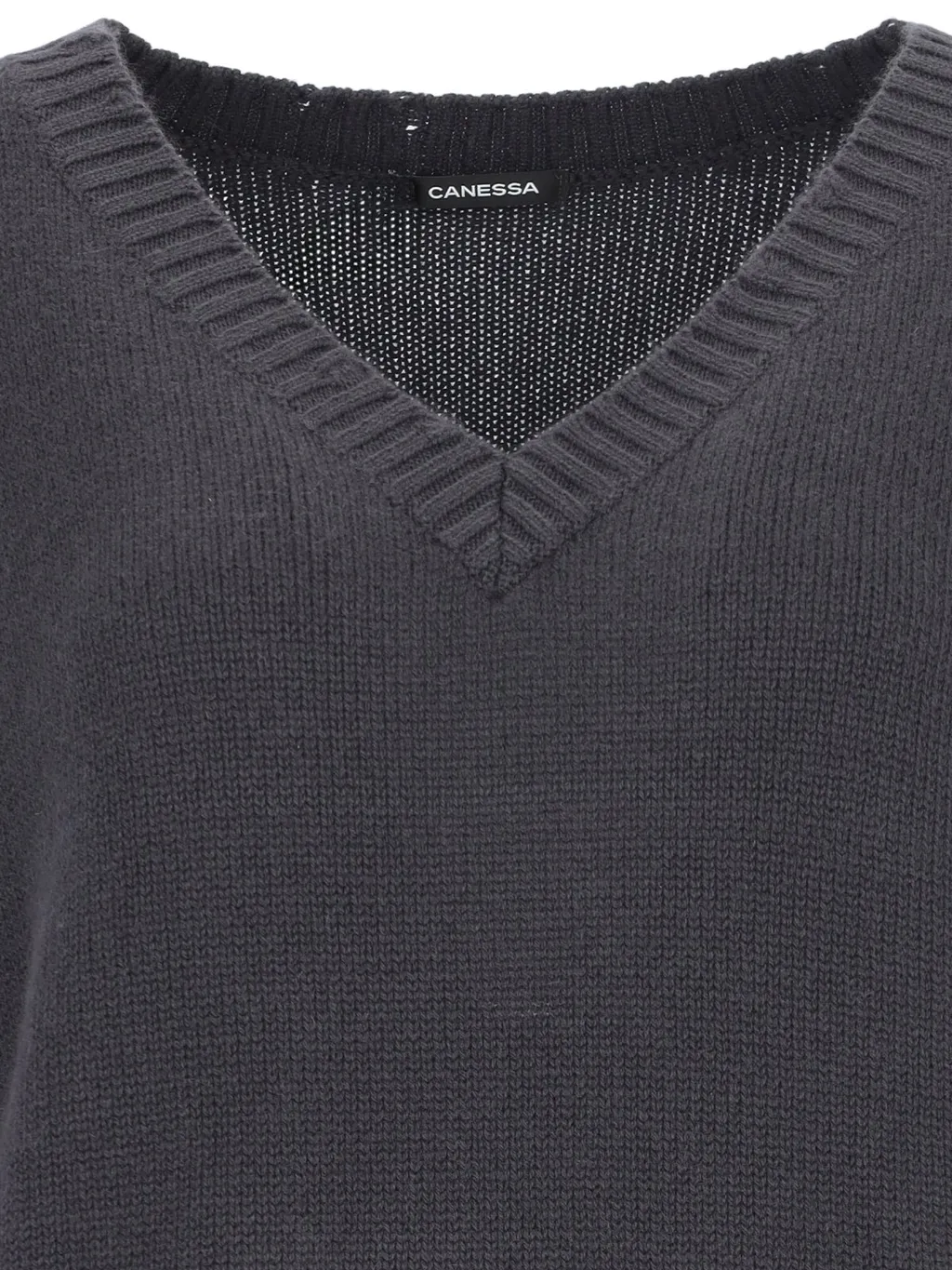V-Neck Knit Pullover