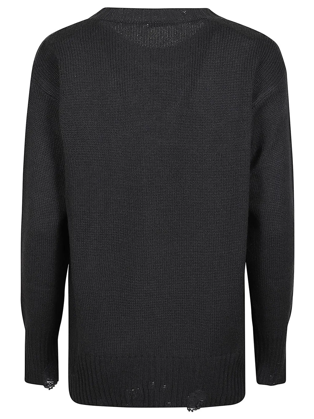 Distressed Knit Sweater