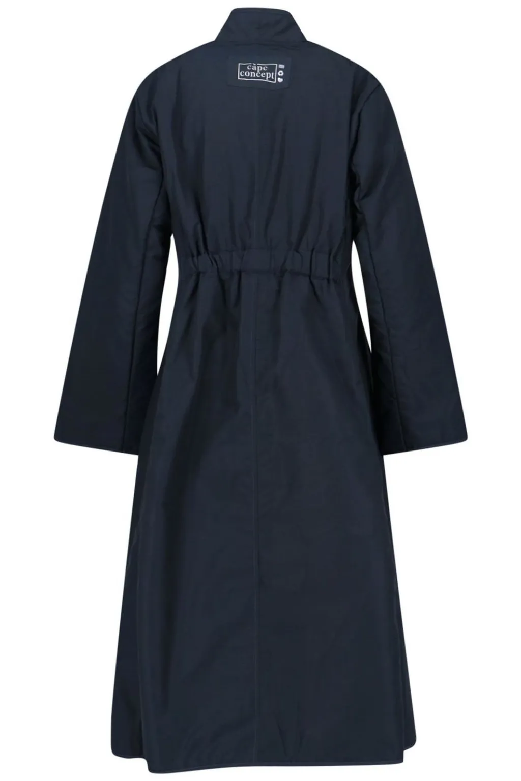 Zipped Seam-Detail Coat