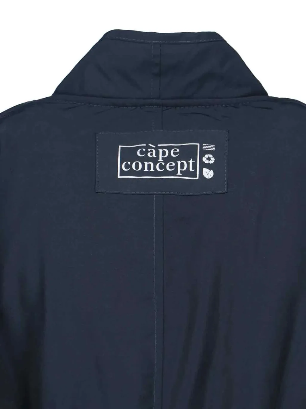 Zipped Seam-Detail Coat